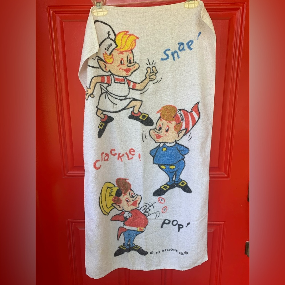 Vintage Rice Krispies Child’s Pool Towel